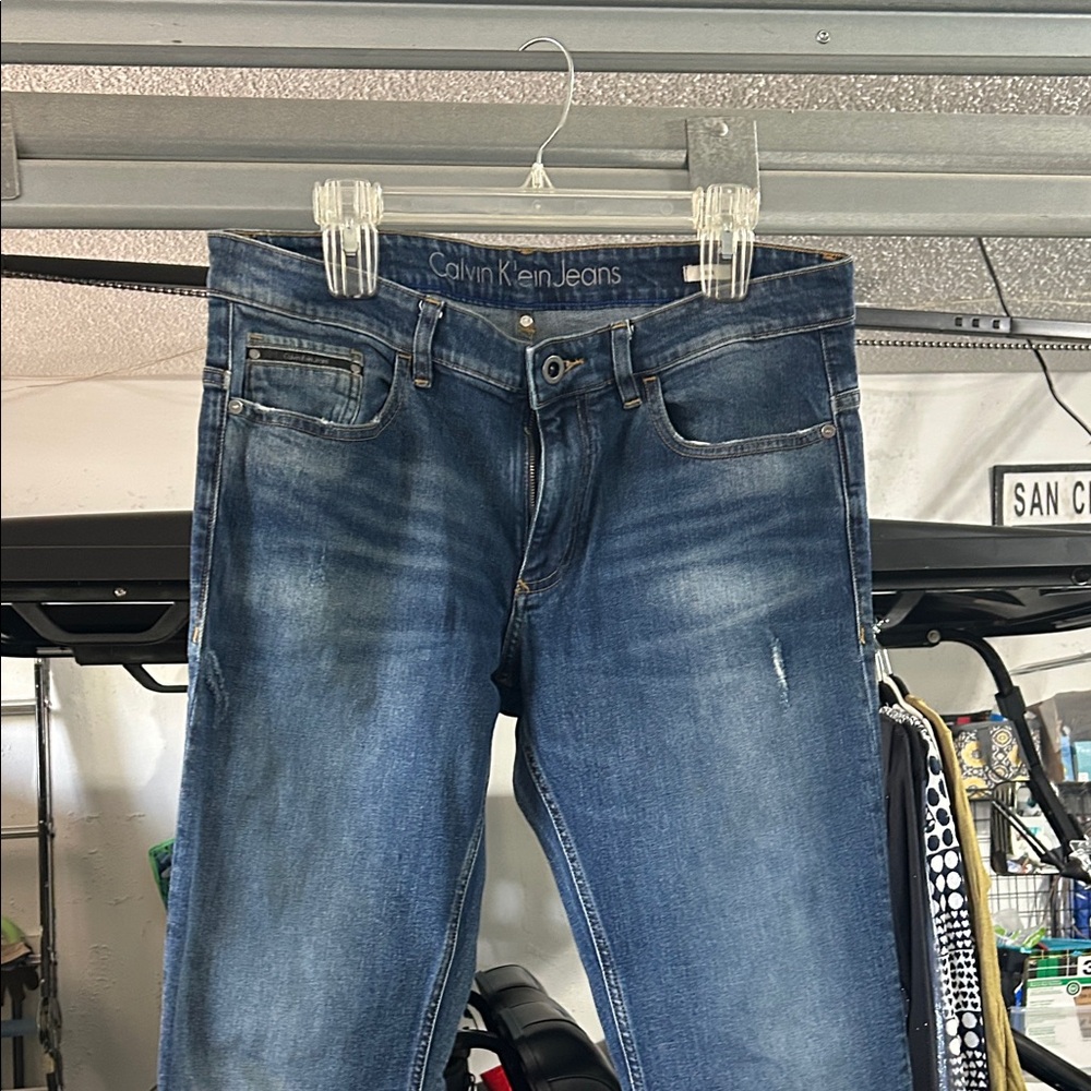 Calvin Klein Men's Denim Slim Jeans